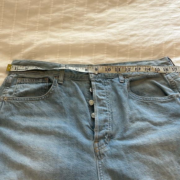 Veronica Beard jeans, Taylor Relaxed Wide Leg High Waist style, size 31 - Picture 9 of 15